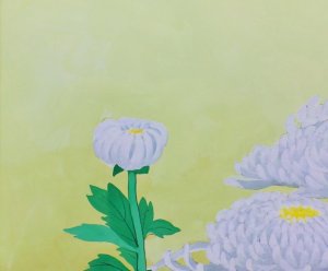 画像2: 宮下柚葵　『菊』　日本画　Ｆ８号