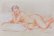 画像2: 田村孝之介　「裸婦」　パステル画　サインあり